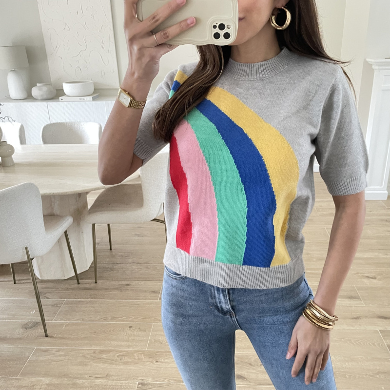 Pull manche courte - Image 1