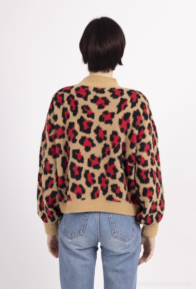 Pullover mit Leopardenmuster - Image 8
