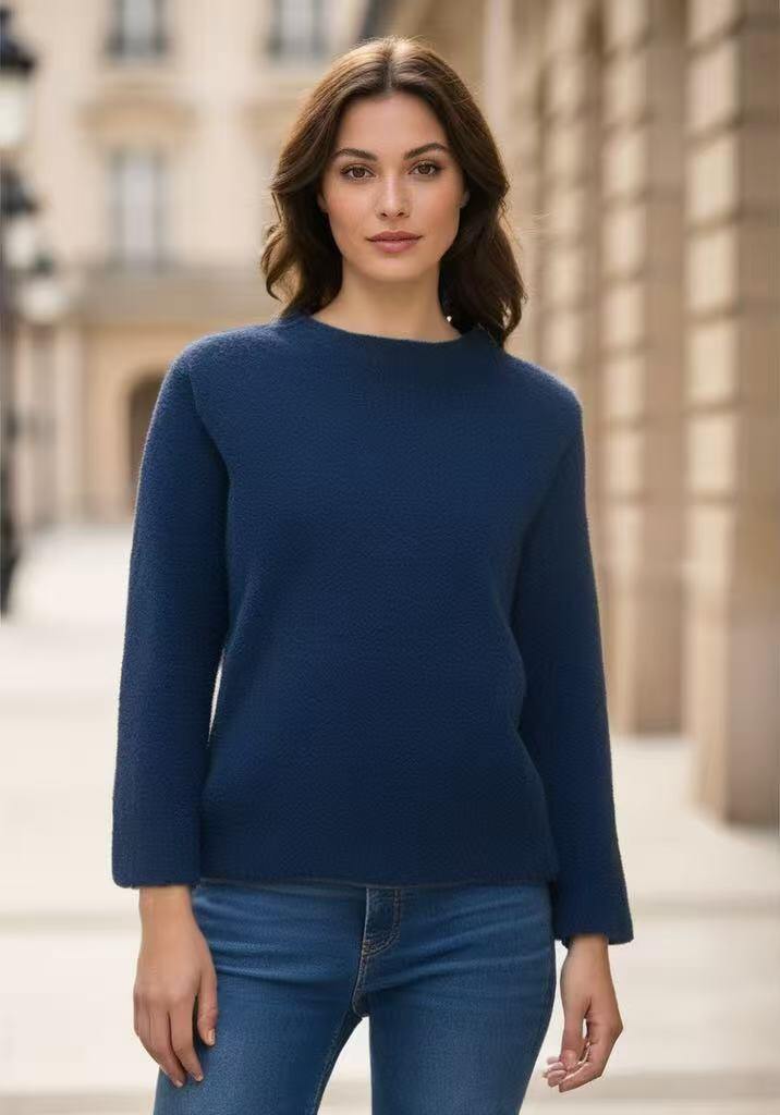 Solid color sweater - Image 2
