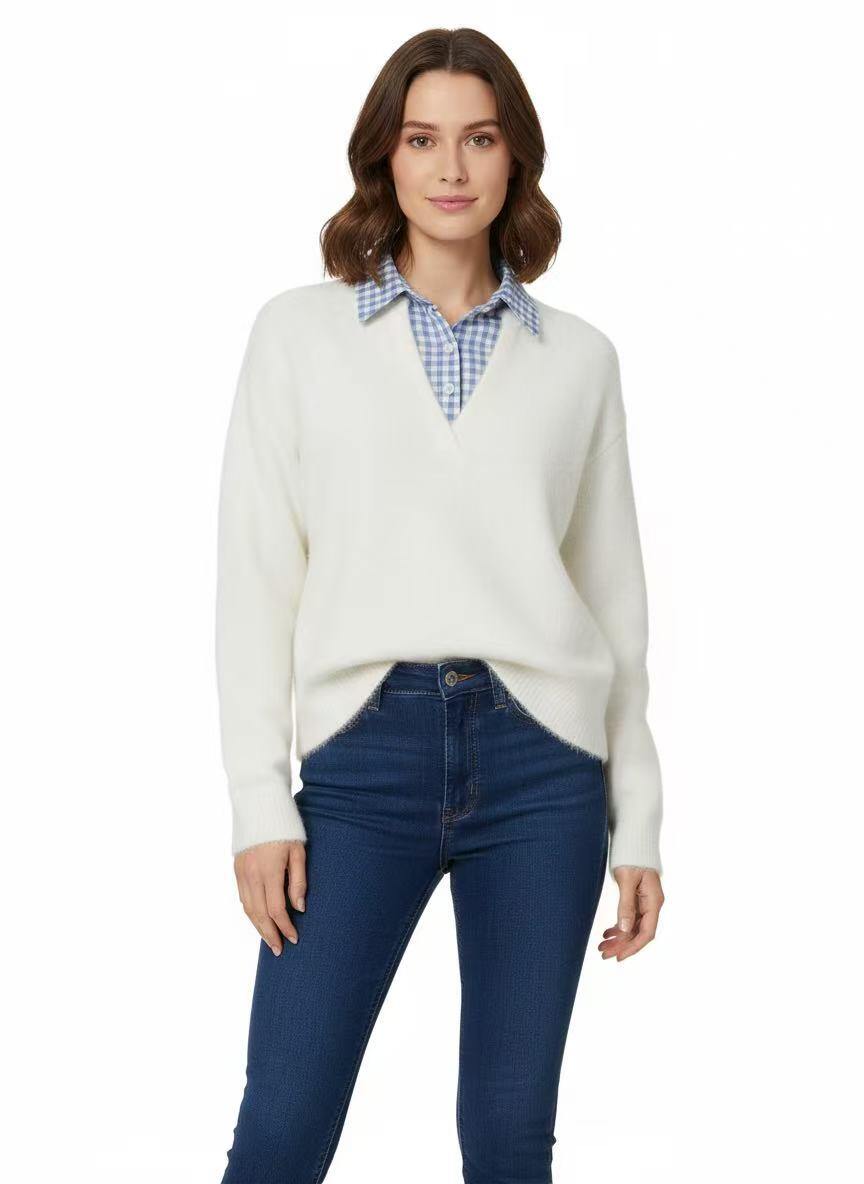 Suéter con Cuello de Camisa - Image 2