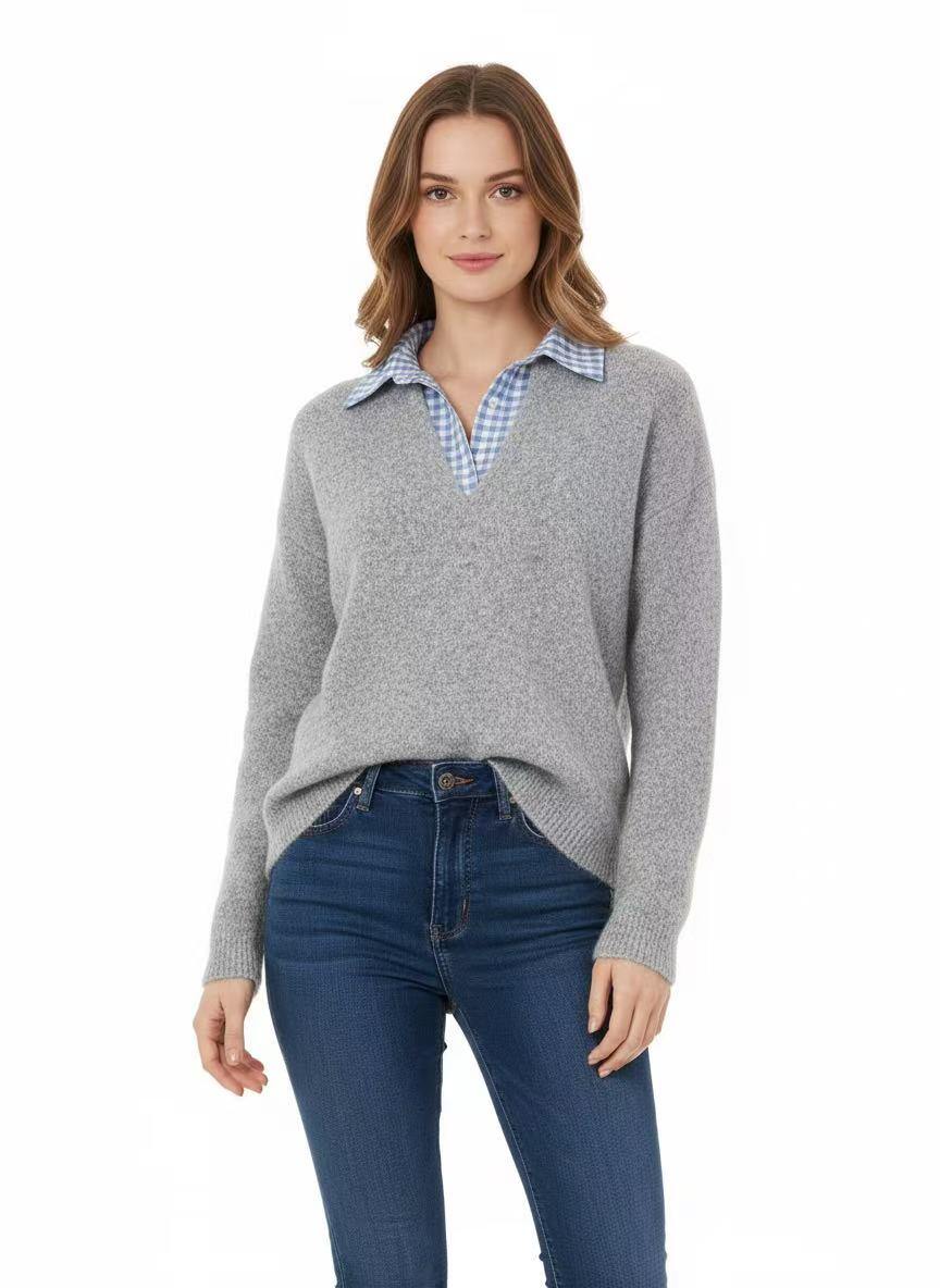 Suéter con Cuello de Camisa - Image 3