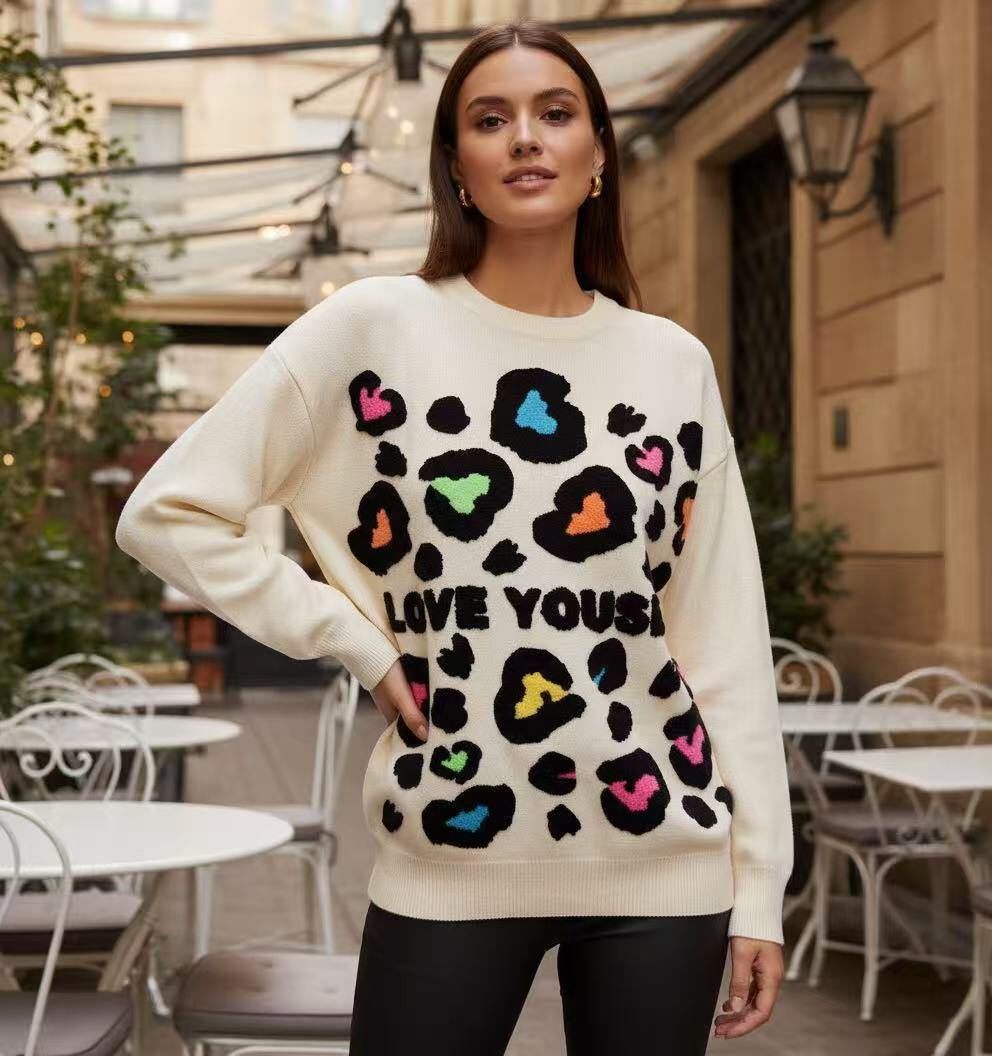 Leopardenpullover - Image 1