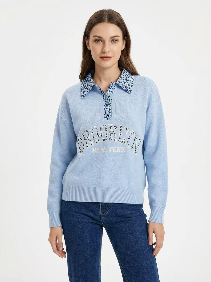 Maglione Leopardo Brooklyn