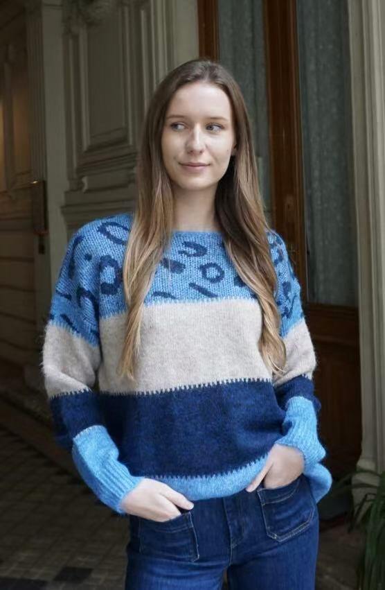 Pull Tricolore Douillet - Image 1