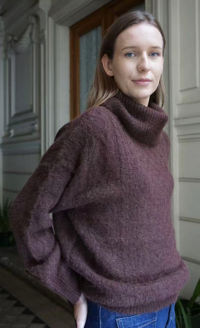 Pull Col Roulé Cocooning - Image 8