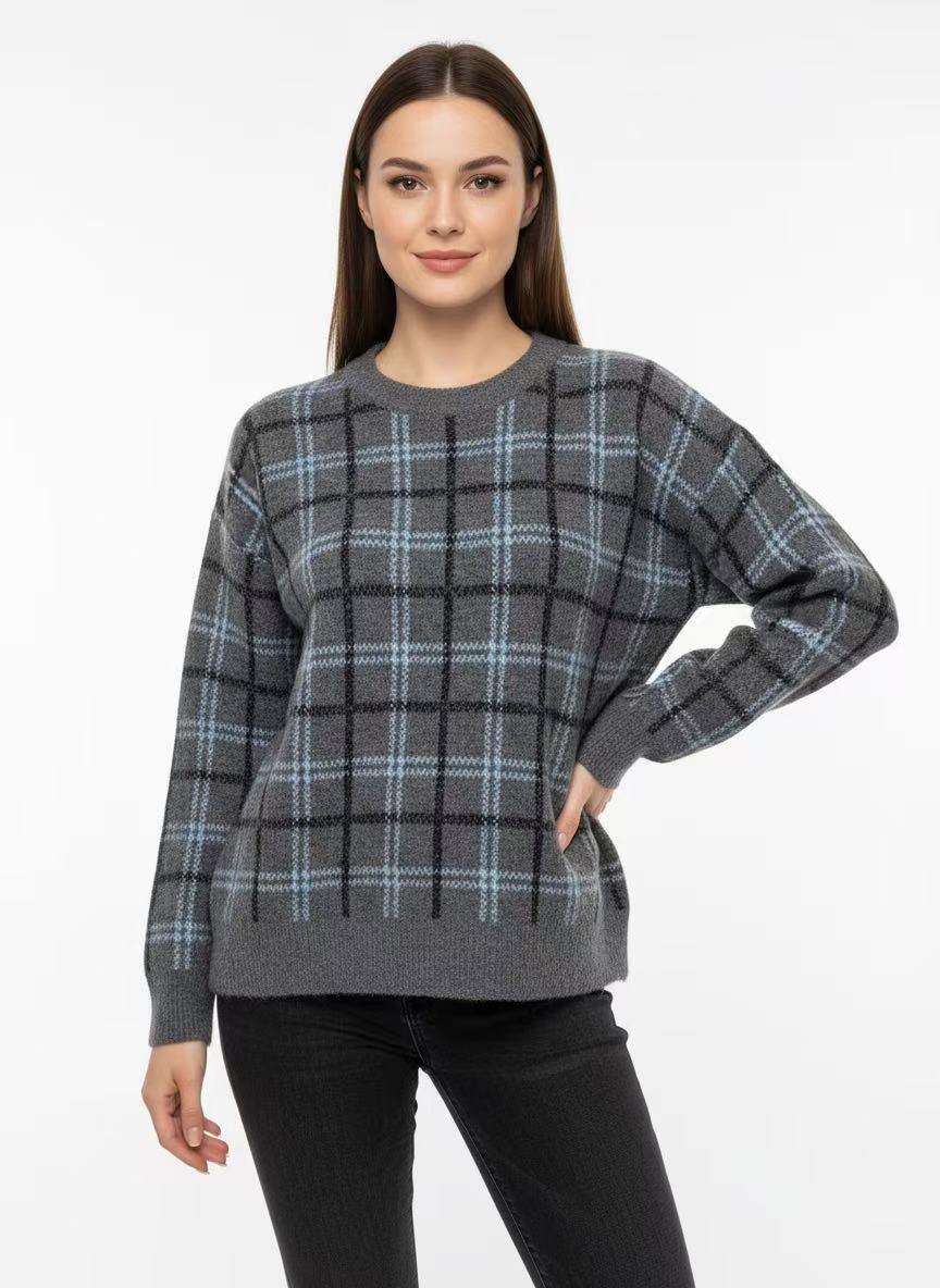 Cozy Checkered Vest - Image 3