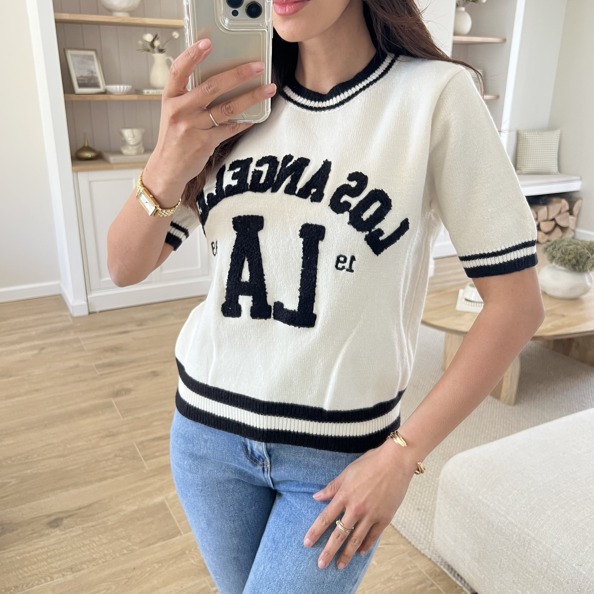 Maglione a maniche corte - Image 1