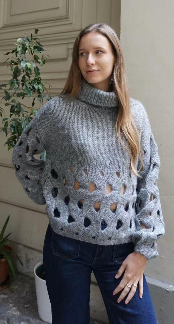 Maglione a collo alto - Image 3