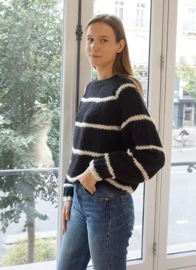 Comfort Striped Sweater - Image 2