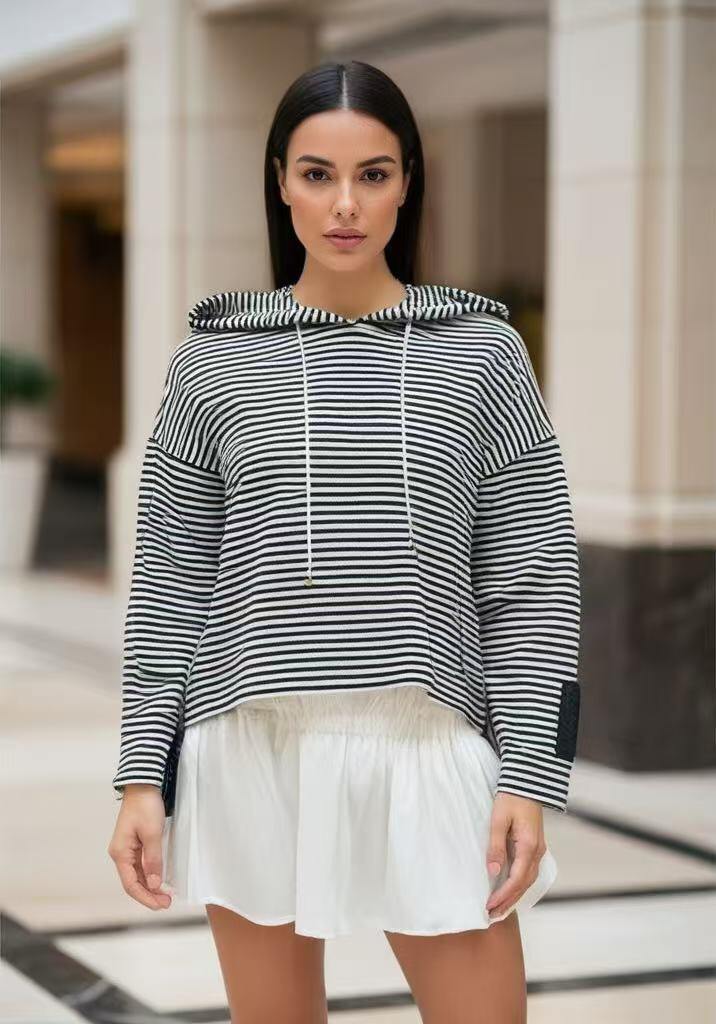 Sweatshirt aus doppeltem Material - Image 5