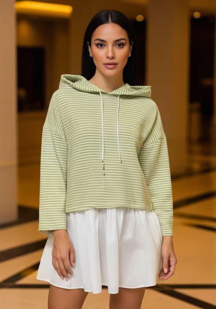 Sweatshirt aus doppeltem Material - Image 3