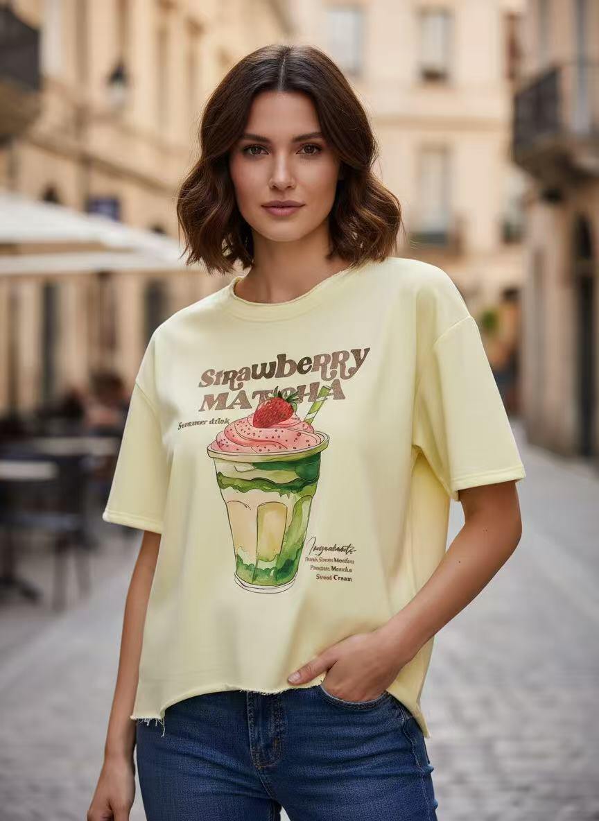 Felpa Strawberry Matcha - Image 5