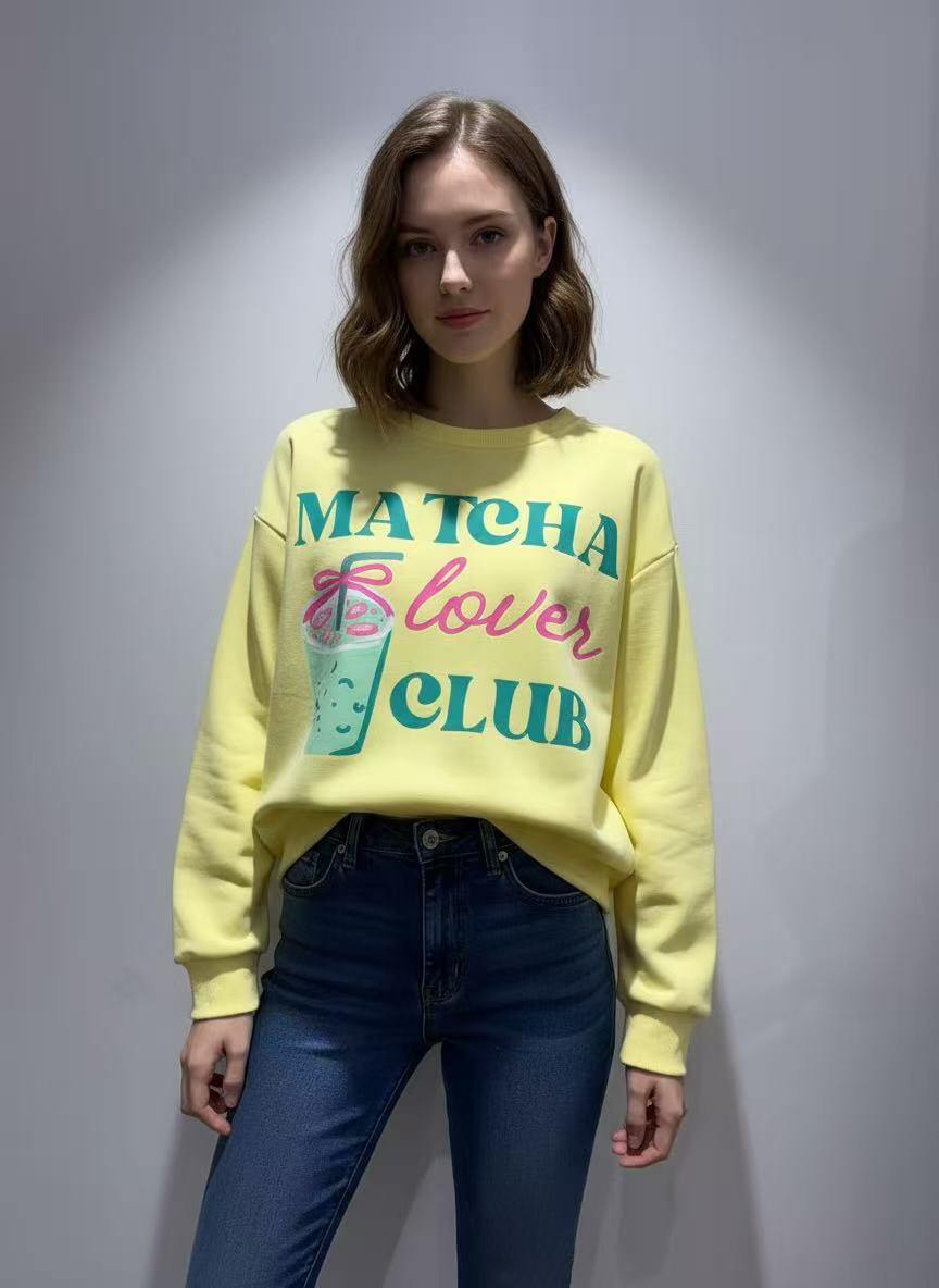 Matcha Lover Club Sweatshirt - Image 2