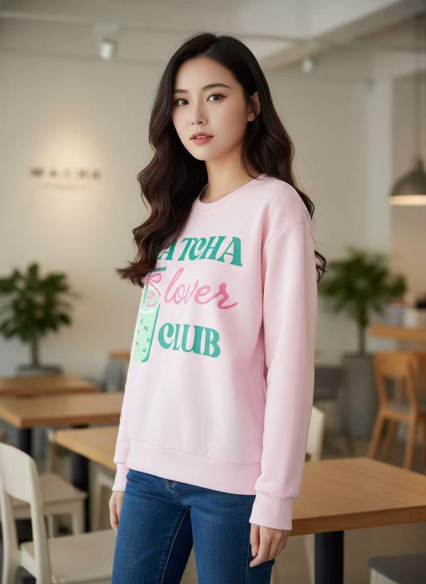 Matcha Lover Club Sweatshirt - Image 1