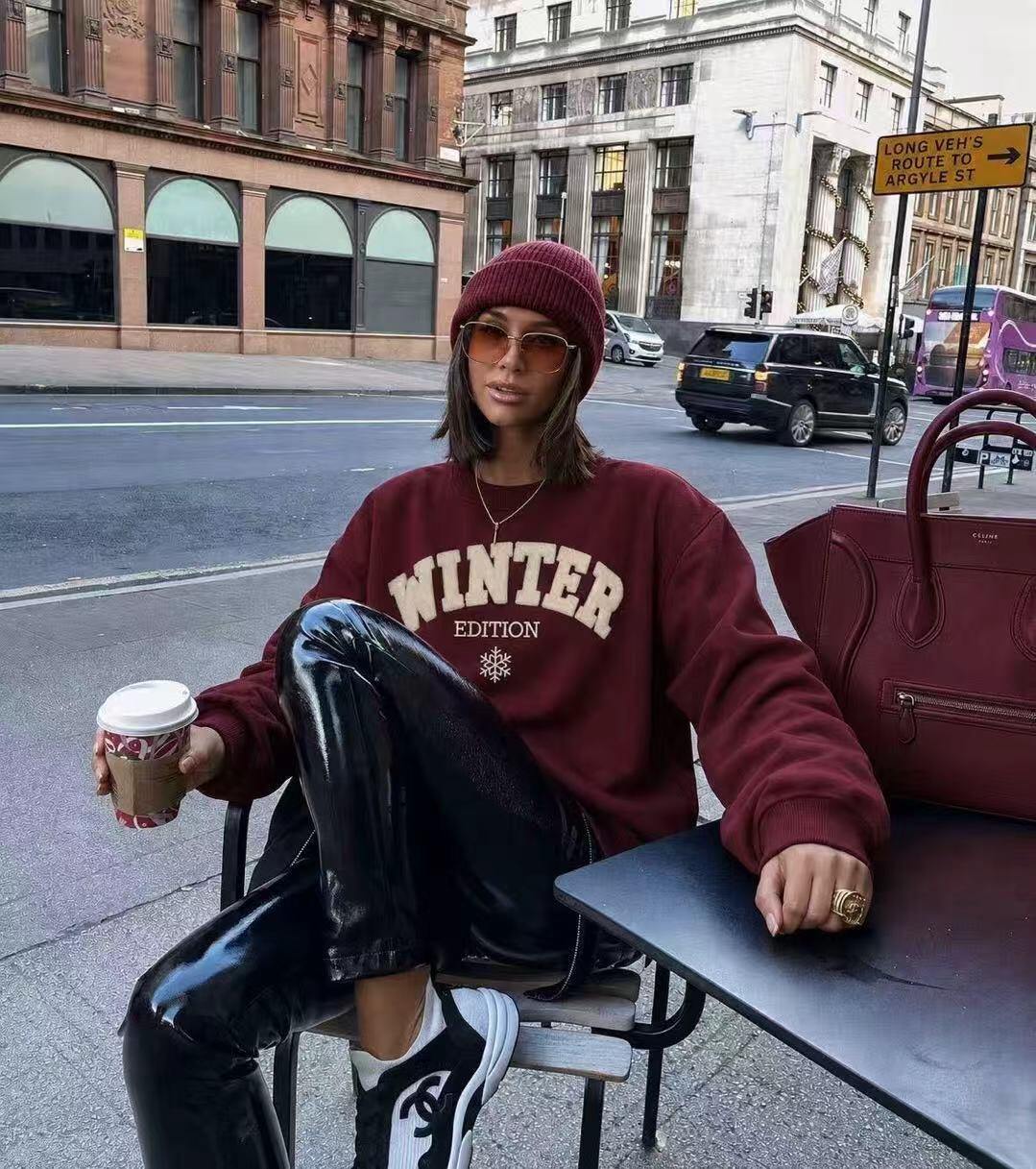 Grossiste Ciao Milano - Sweat-shirt oversize à col rond
