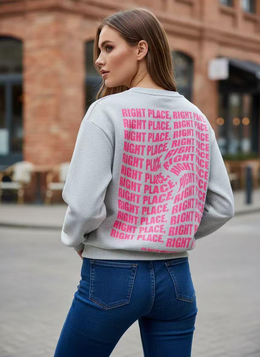 Sweatshirt Right Place - Image 6