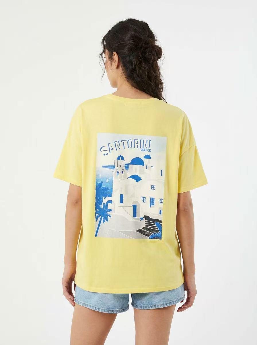 Santorini T-shirt - Image 10