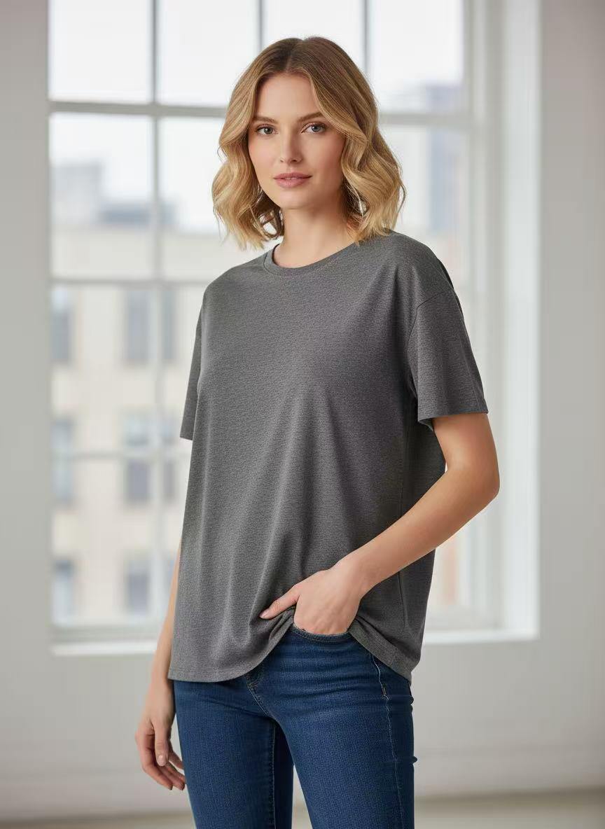 Solid Color T-Shirt - Image 3