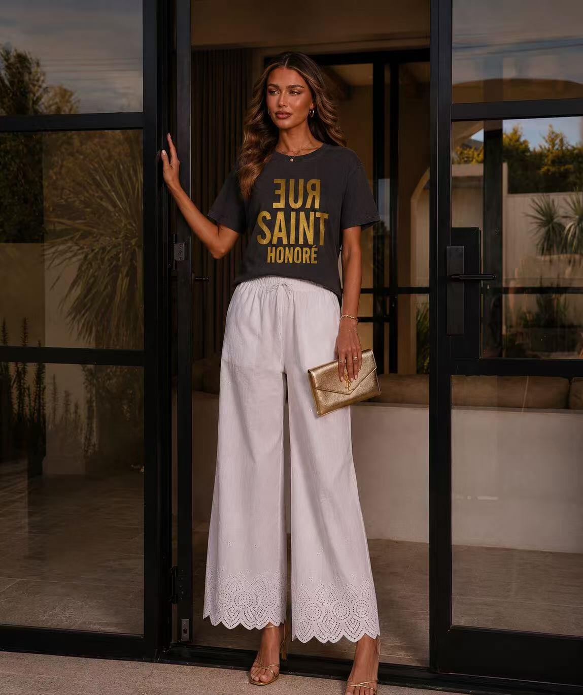 Großhändler Ciao Milano - T-Shirt Rue Saint Honoré