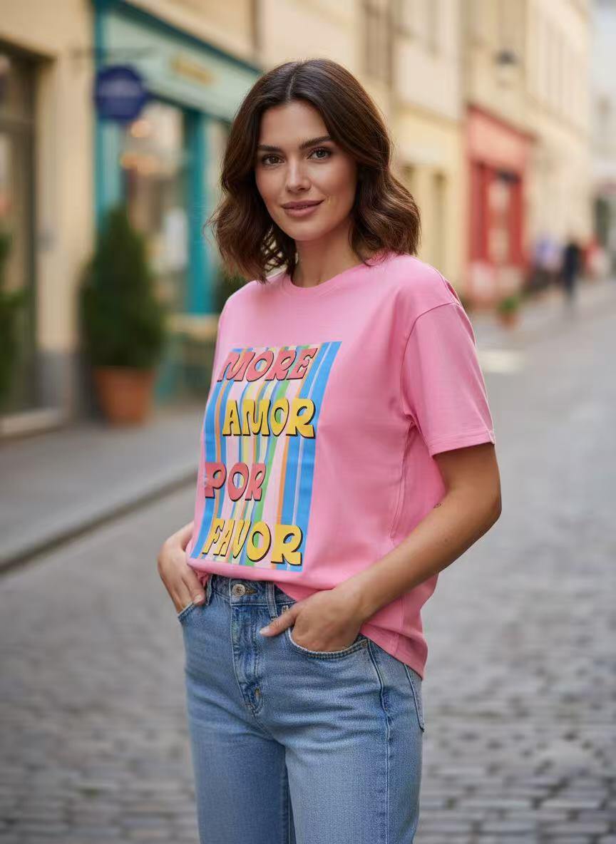 T-Shirt More Amor Por Favor - Image 2