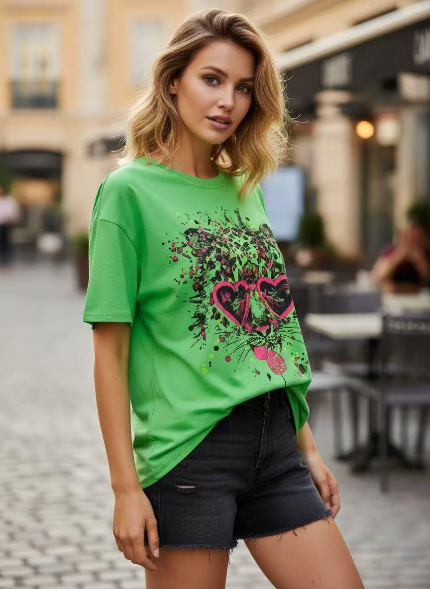 Camiseta Cabeza de Gato - Image 1