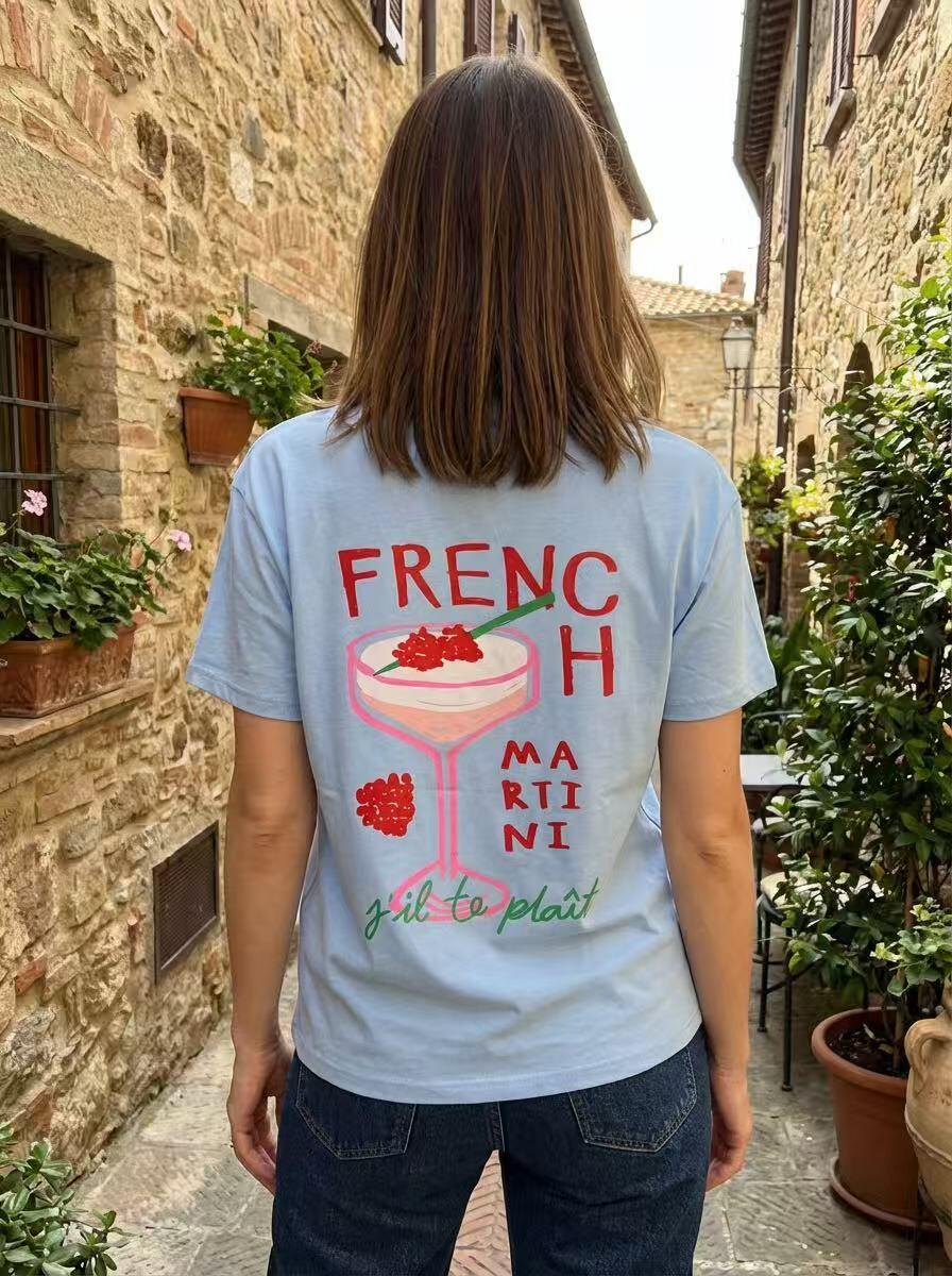 French Martini T-shirt