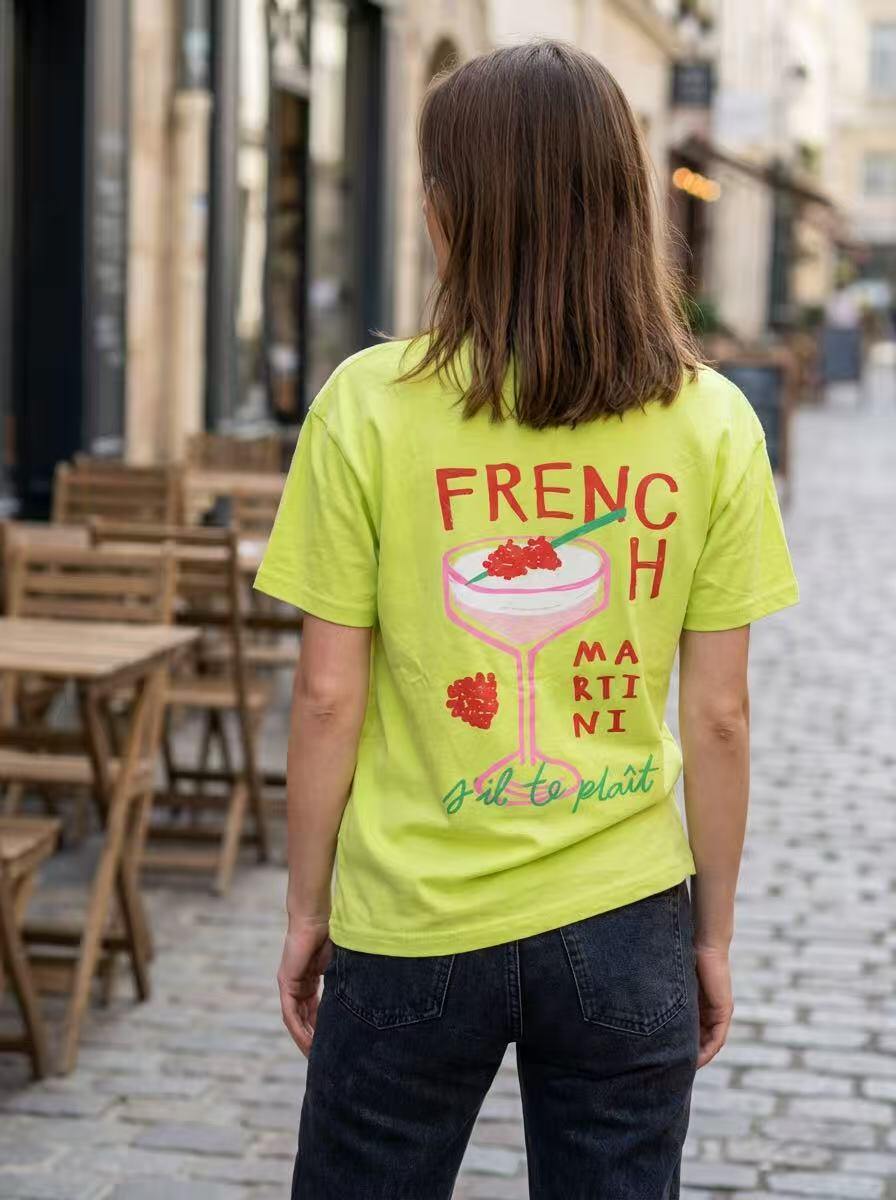 French Martini T-shirt