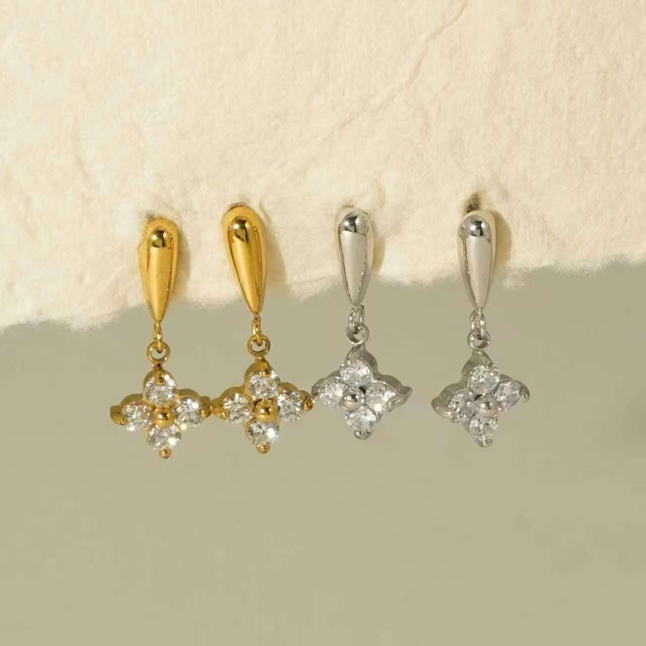 Grossiste CICI&H - Boucles d’oreilles acier inoxydable