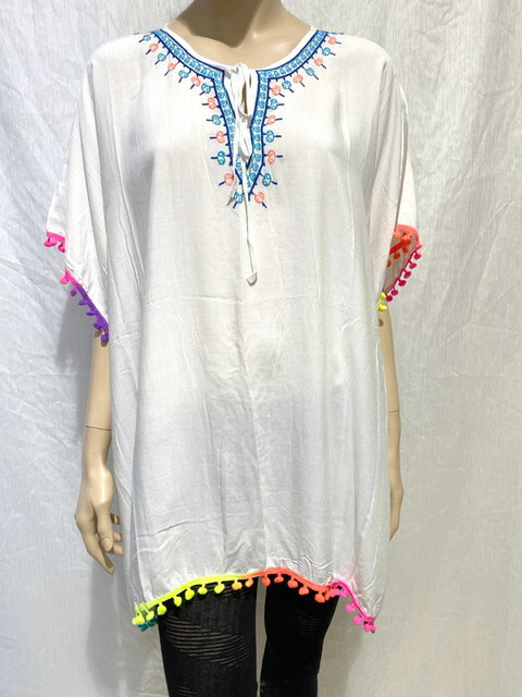 Grossiste CiCi MOD - Poncho brodé