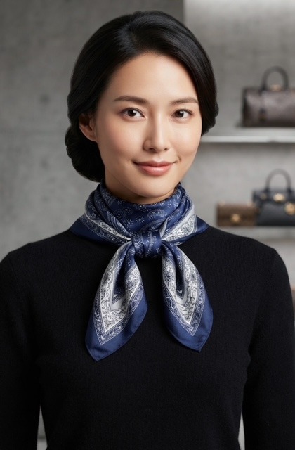 Grossiste CiCi MOD - Foulard carré 90x90 cm