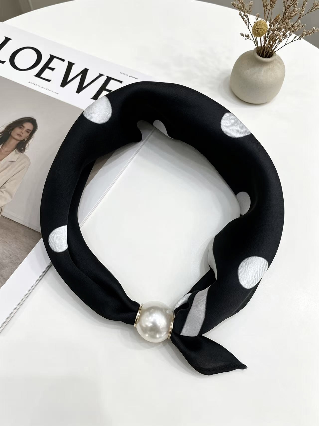 Wholesaler CiCi MOD - Magnetic pearl scarf