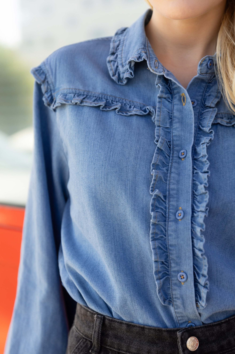 Grossista Ciminy - CAMICIA IN DENIM