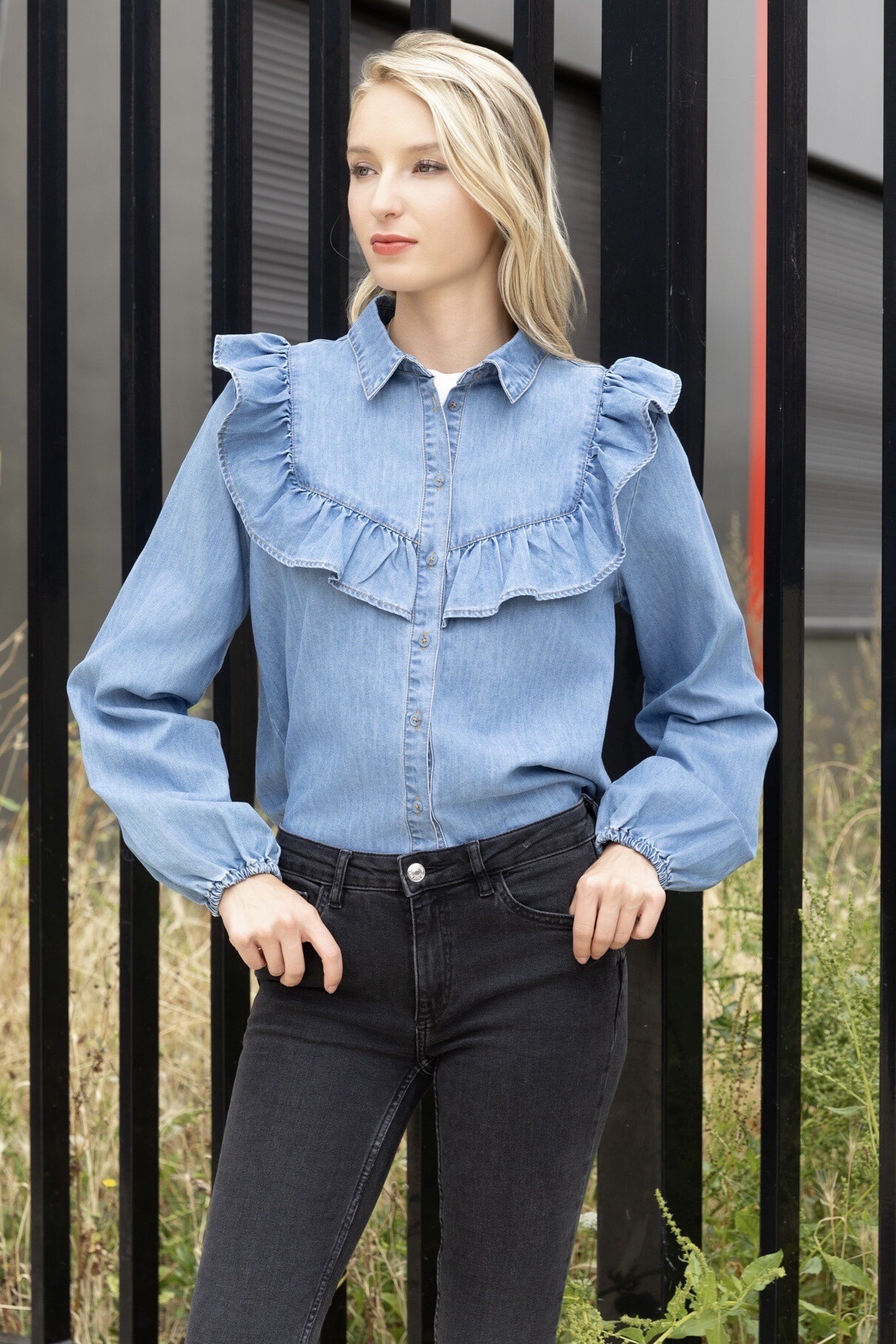 Grossiste Ciminy - CHEMISE EN JEANS