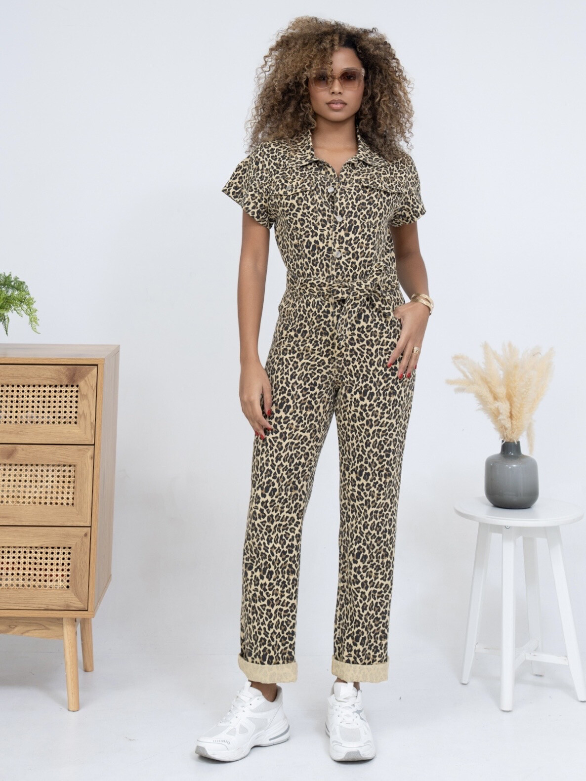 Grossiste Ciminy - COMBINAISON LEOPARD