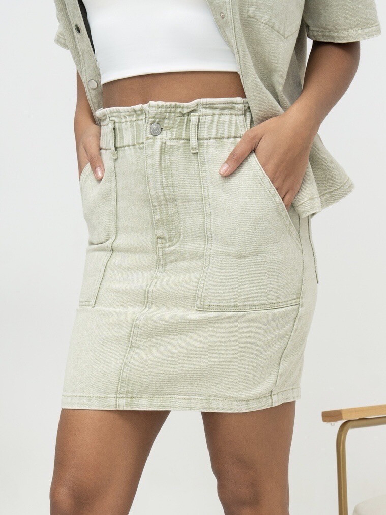 Grossista Ciminy - Gonna corta in denim
