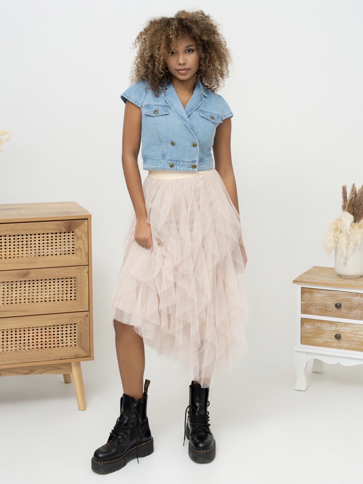 Wholesaler Ciminy - LONG TULLE SKIRT
