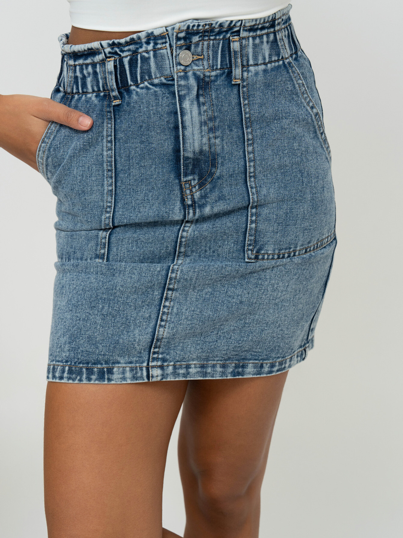 Großhändler Ciminy - KURZER JEANSROCK