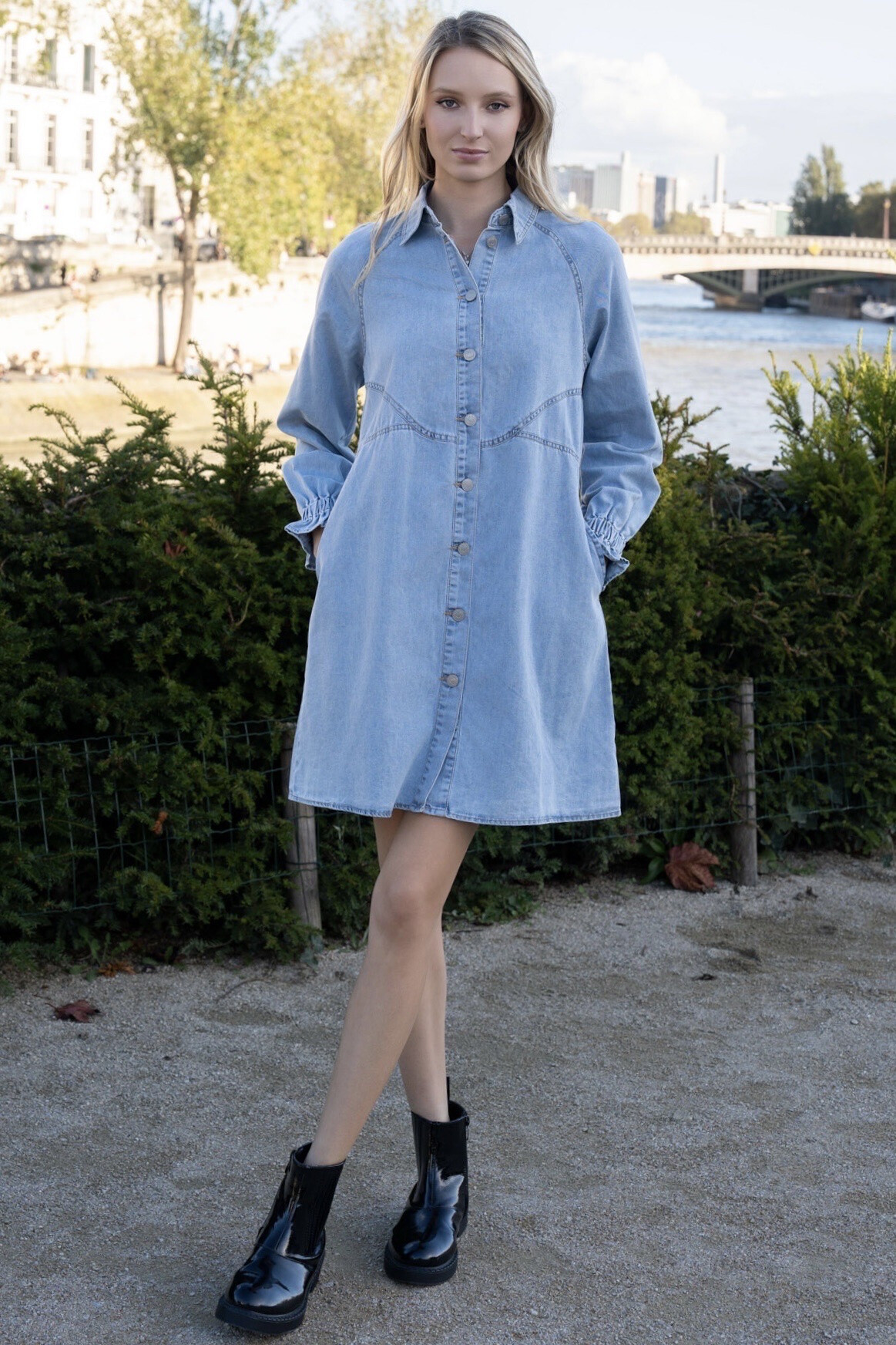 Großhändler Ciminy - DENIMKLEID