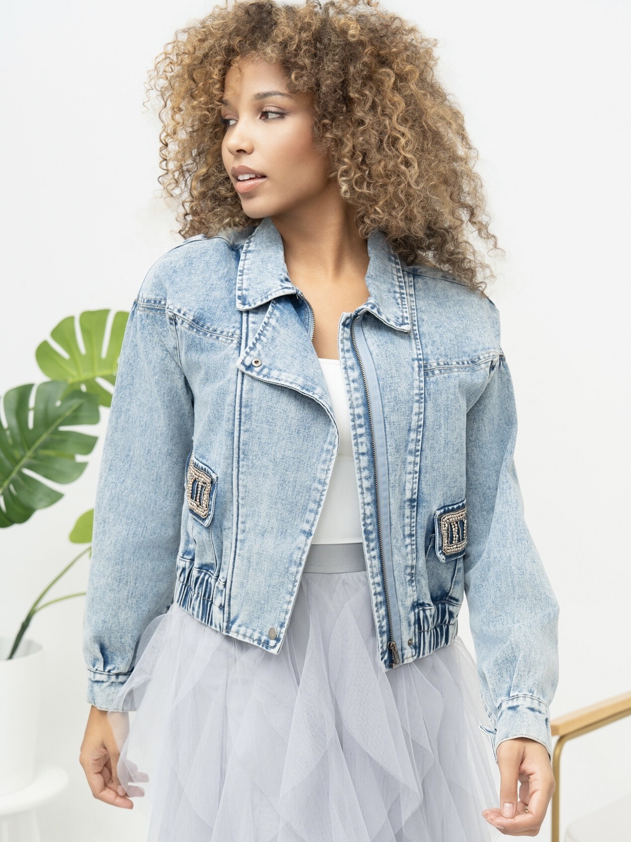 Grossiste Ciminy - VESTE EN JEANS