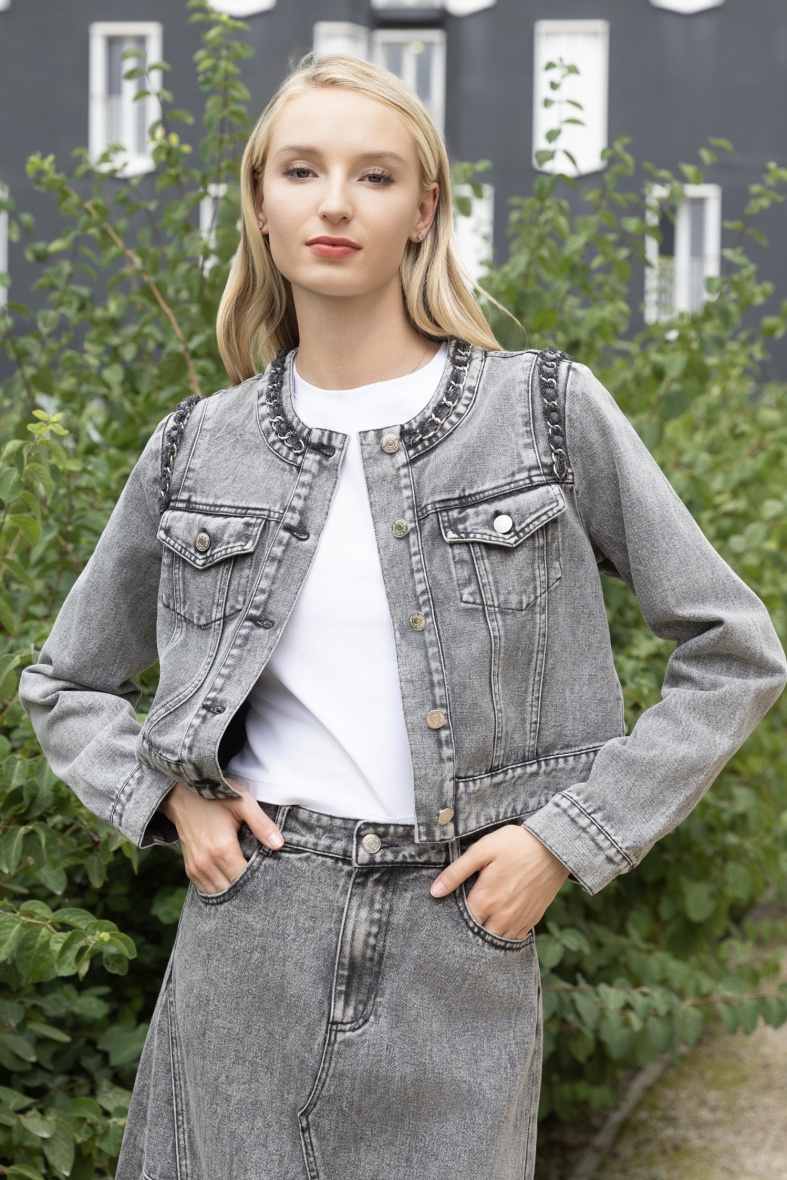 Grossiste Ciminy - VESTE EN JEANS