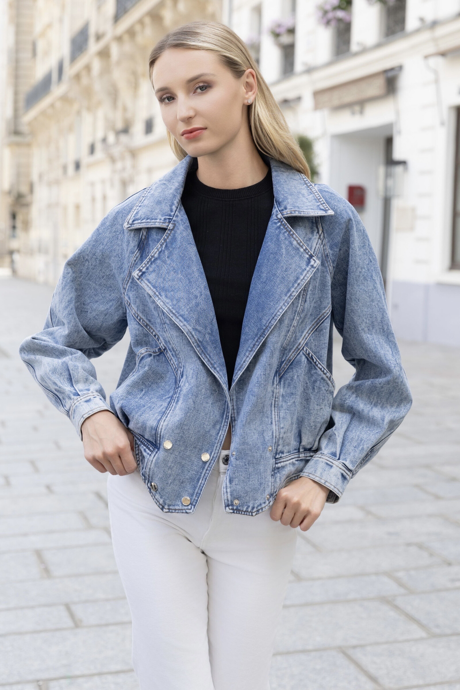 Grossiste Ciminy - VESTE EN JEANS