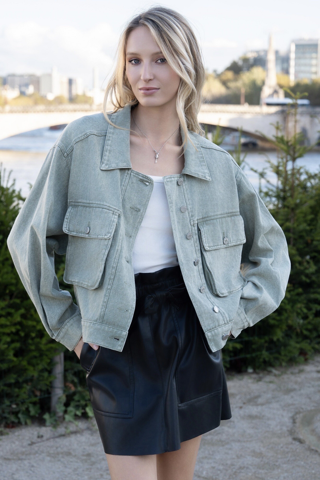 Grossiste Ciminy - VESTE EN JEAN