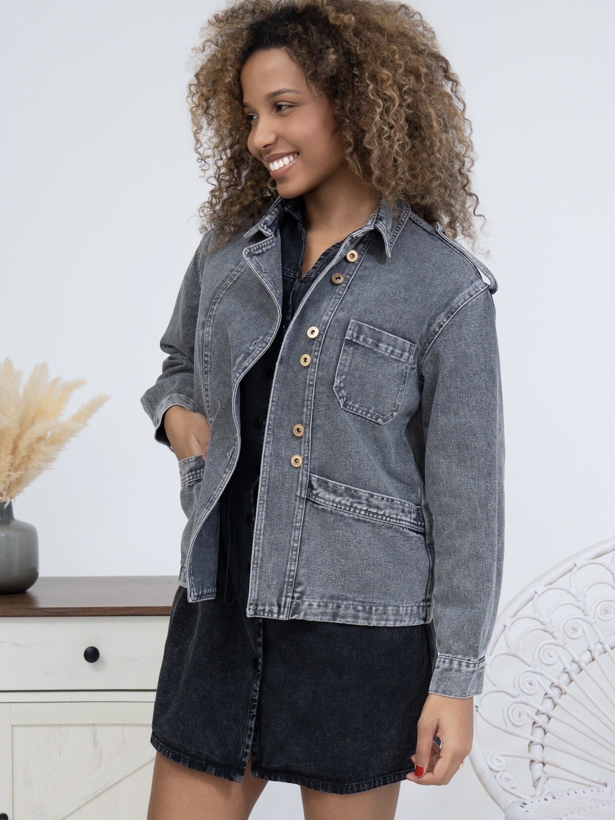 Grossiste Ciminy - VESTE EN JEAN