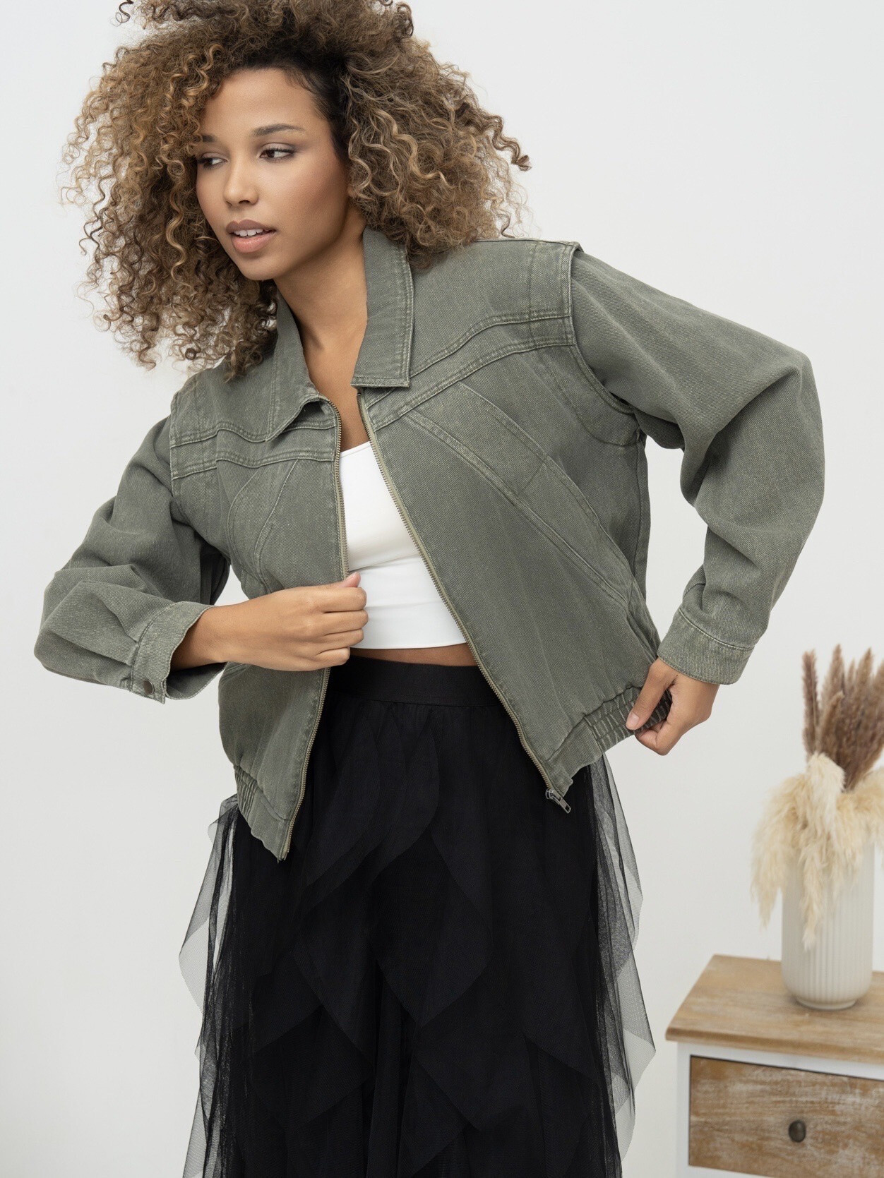 Grossiste Ciminy - VESTE EN JEANS