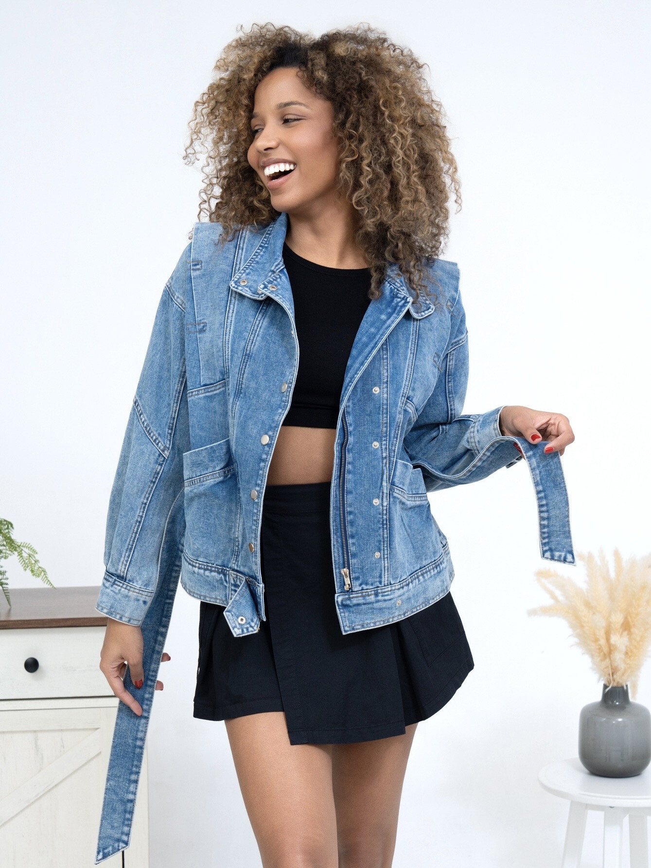 Wholesaler Ciminy - Faded color denim jacket
