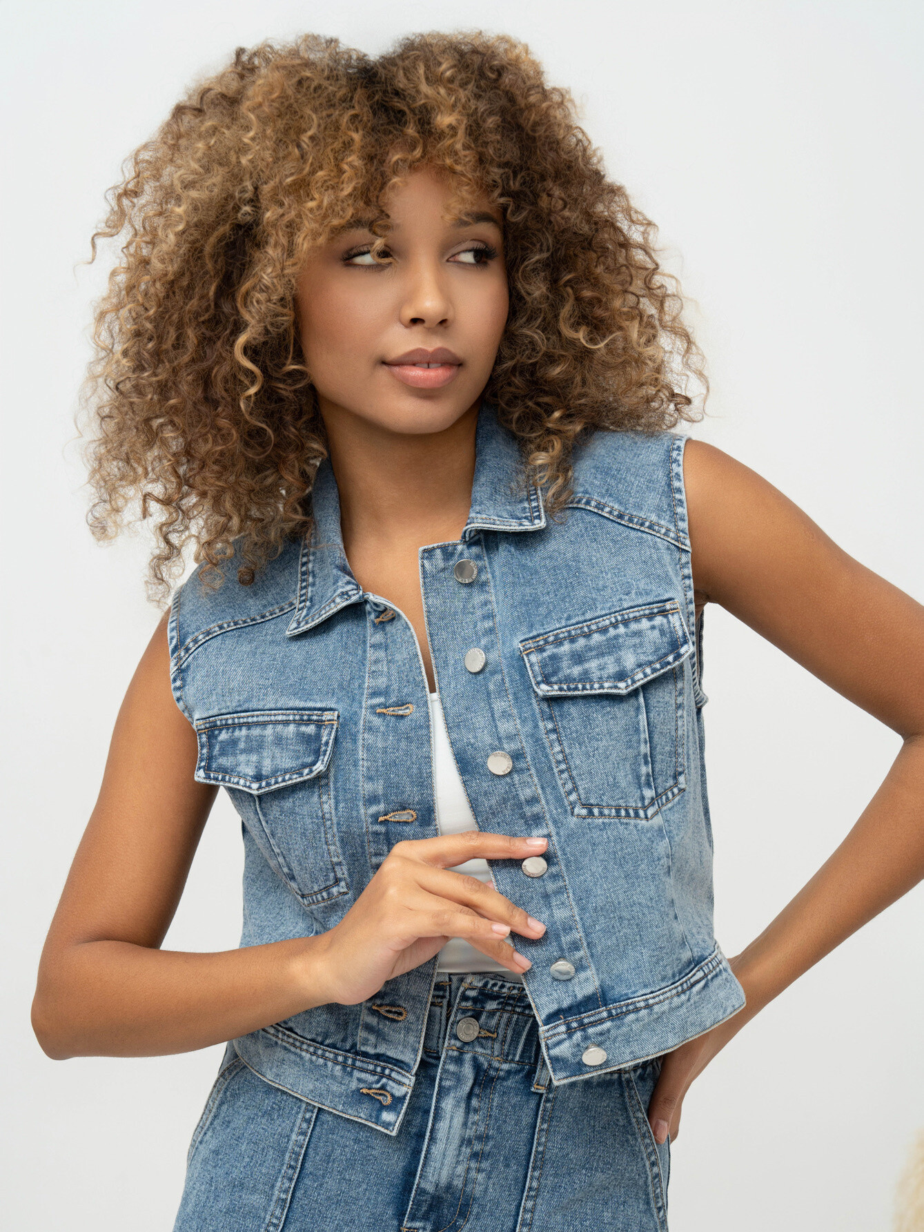 Großhändler Ciminy - Johnless Jacke im Denim