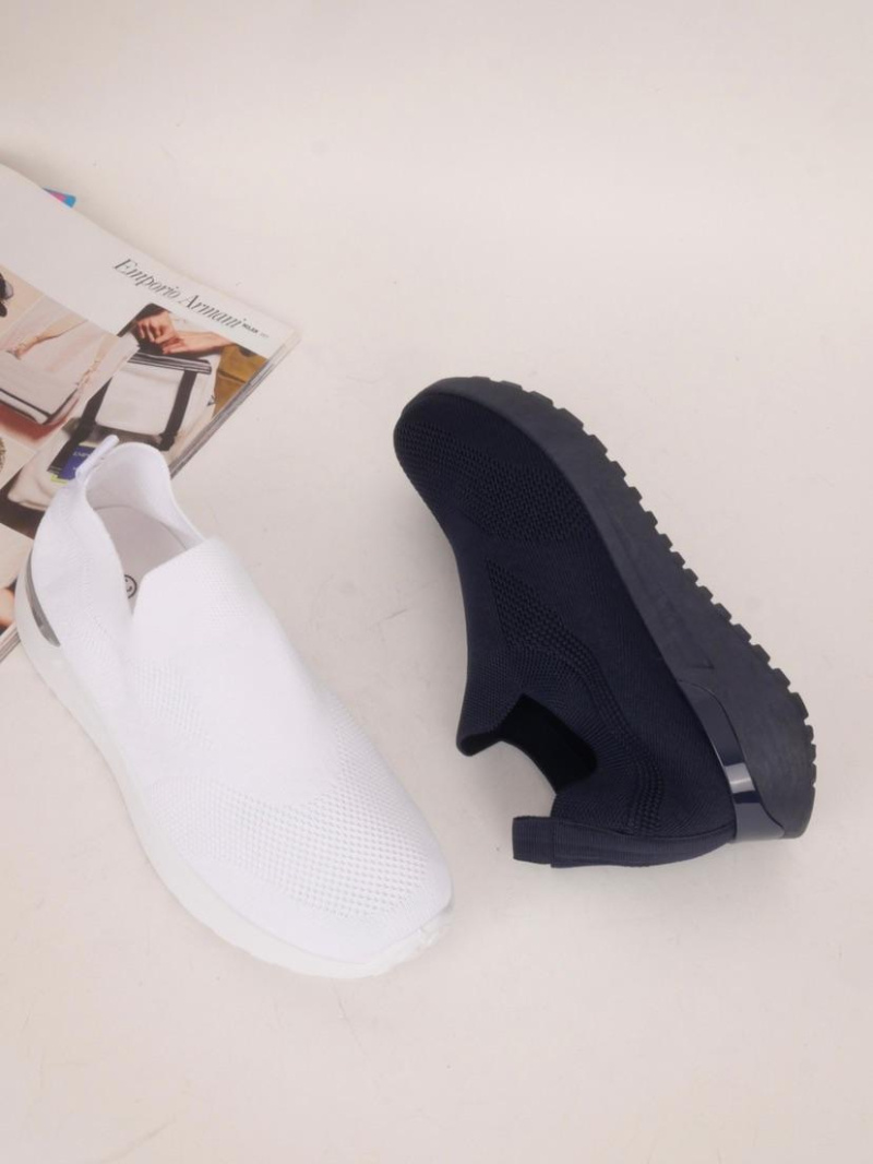Grossiste Cink Me - Baskets slip-on en maille texturée