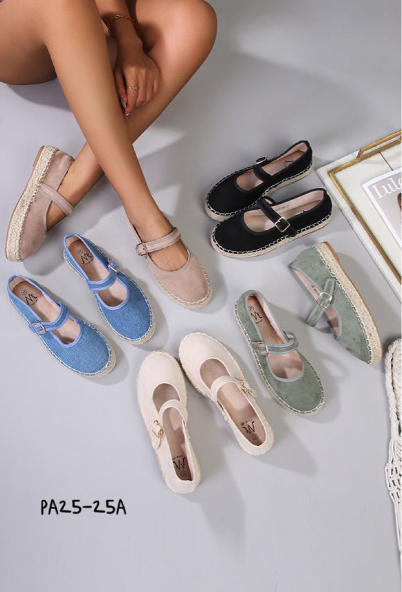 Grossiste Cink Me - Espadrilles à semelle effet corde avec boucle ajustable