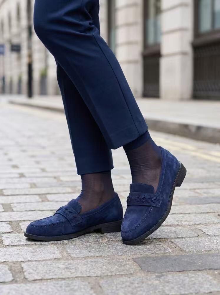 Mayorista Cink Me - Mocasines de ante con estampado