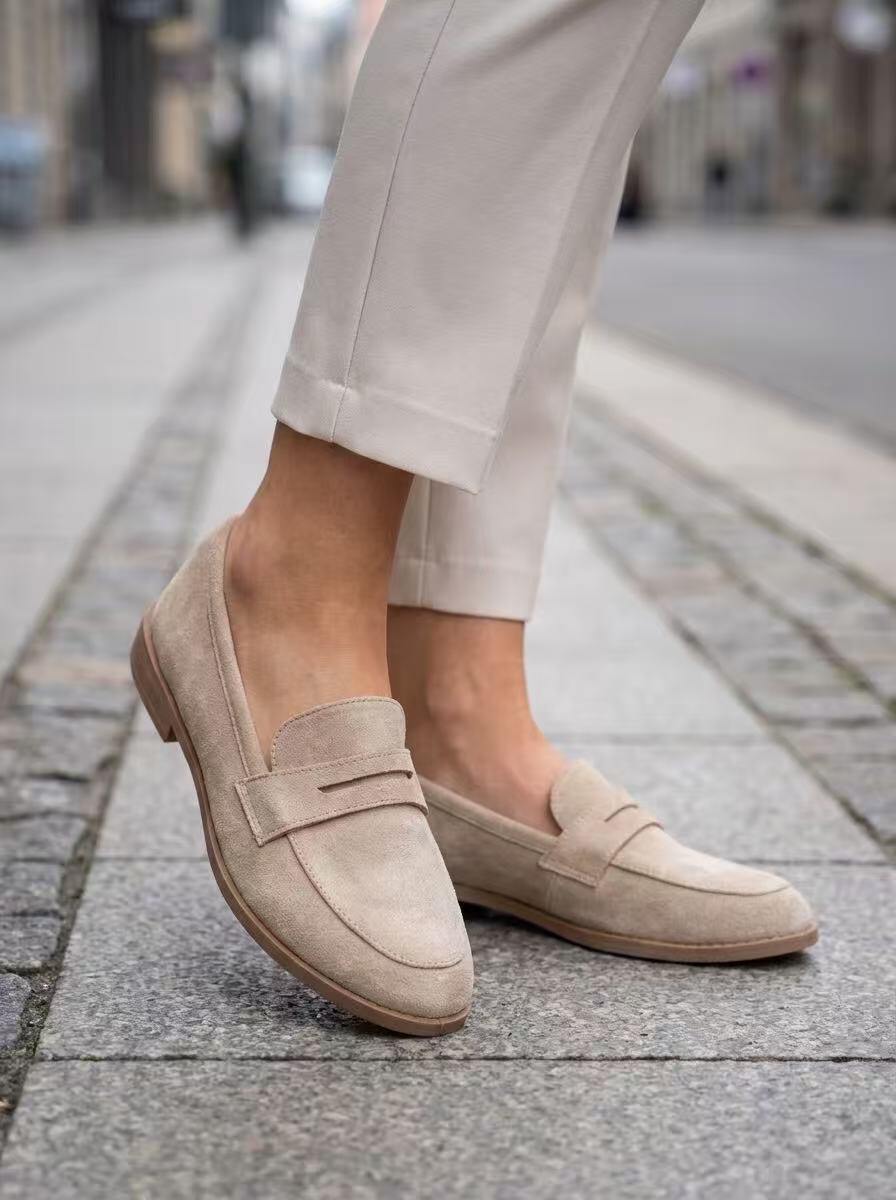 Wholesaler Cink Me - Elegant suede loafers